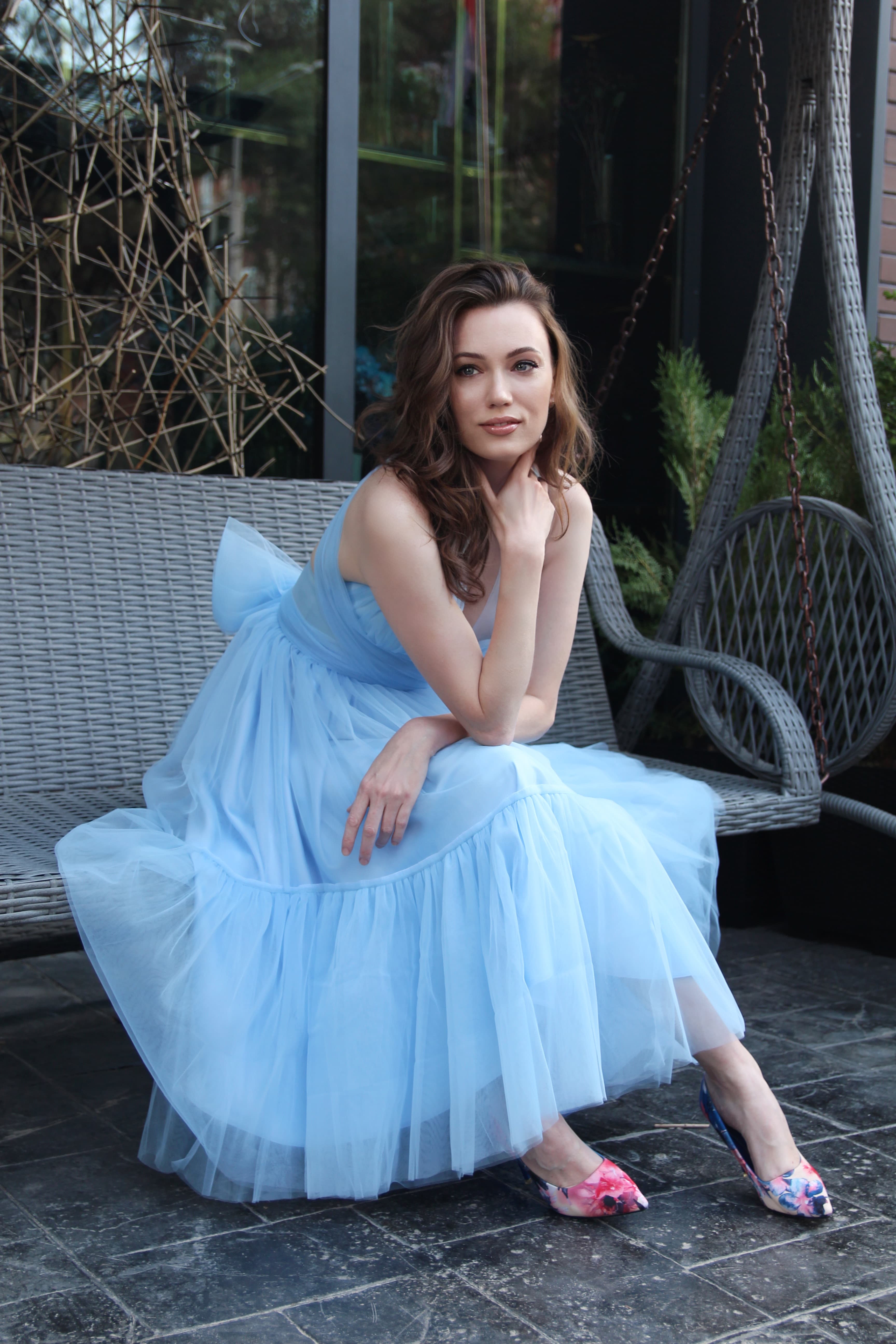 Вечернее платье Blue Lagoon фото 1